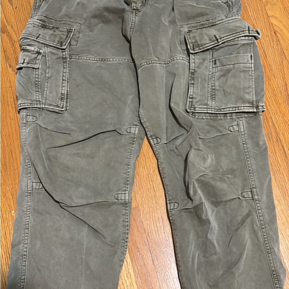 Men's Olive Cargo Pants